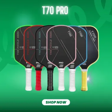 Vợt Pickleball T700 Promax Siêu Nhẹ Siêu Nhám Cầm Êm Phản Lực Mạnh Giá Khuyến Mãi 284999đ