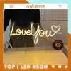 Đèn LED Neon Chữ Love You Để Bàn - Trang Trí Hiện Đại Giảm 23% Chỉ 499k tại Ghiền Decor