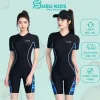 Đồ bơi nữ liền thân kín đáo khóa trước - Giá chỉ 299k - Phong cách thể thao năng động