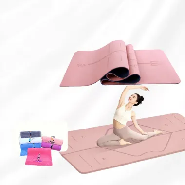 Thảm Tập Yoga Gym Chống Trượt Định Tuyến TPE SAKOMALL TOPBODY - Giảm 20% Chỉ 164k