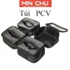 Túi đựng mỹ phẩm du lịch 21x17x9cm - PVC trong suốt tiện lợi giá chỉ 86k!