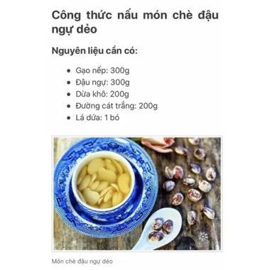 1kg Đậu ngự Huế thơm bở loại 1 5