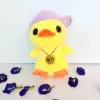 (25cm) Gấu bông gà đội mũ 4