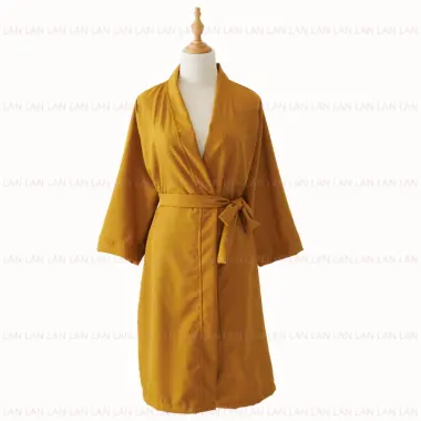 Áo Choàng Ngủ Cotton Dây Rút Cổ Chữ V Nam Nữ Đa Màu Resort Khách Sạn Spa Giá Cực Sốc Chỉ 63200đ 3 Áo Choàng Ngủ Cotton Dây Rút Cổ Chữ V Nam Nữ Đa Màu Resort Khách Sạn Spa Giá Cực Sốc Chỉ 63200đ 3