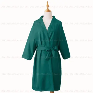 Áo Choàng Ngủ Cotton Dây Rút Cổ Chữ V Nam Nữ Đa Màu Resort Khách Sạn Spa Giá Cực Sốc Chỉ 63200đ 4 Áo Choàng Ngủ Cotton Dây Rút Cổ Chữ V Nam Nữ Đa Màu Resort Khách Sạn Spa Giá Cực Sốc Chỉ 63200đ 4