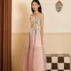 Áo Corset Thêu Hoa Chân Váy Lưới Công Chúa - Giảm 164k Chỉ Còn 820k - Moncler Corset Rosa Muse Skirt 10