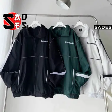 Áo Khoác Dù SYMBOLIC Chất Dù 2 Lớp Sọc Tay Phối Màu Cổ Đứng Unisex Nam Nữ KD13, Áo Khoác Bomber In Chữ Form Rộng SADES 2 Áo Khoác Dù SYMBOLIC Chất Dù 2 Lớp Sọc Tay Phối Màu Cổ Đứng Unisex Nam Nữ KD13, Áo Khoác Bomber In Chữ Form Rộng SADES 2