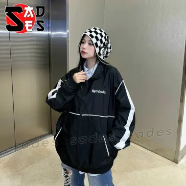 Áo Khoác Dù SYMBOLIC Chất Dù 2 Lớp Sọc Tay Phối Màu Cổ Đứng Unisex Nam Nữ KD13, Áo Khoác Bomber In Chữ Form Rộng SADES 7 Áo Khoác Dù SYMBOLIC Chất Dù 2 Lớp Sọc Tay Phối Màu Cổ Đứng Unisex Nam Nữ KD13, Áo Khoác Bomber In Chữ Form Rộng SADES 7