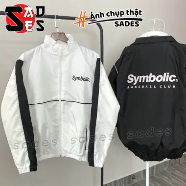 Áo Khoác Dù SYMBOLIC Chất Dù 2 Lớp Sọc Tay Phối Màu Cổ Đứng Unisex Nam Nữ KD13, Áo Khoác Bomber In Chữ Form Rộng SADES 10 Áo Khoác Dù SYMBOLIC Chất Dù 2 Lớp Sọc Tay Phối Màu Cổ Đứng Unisex Nam Nữ KD13, Áo Khoác Bomber In Chữ Form Rộng SADES 10