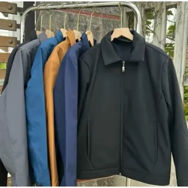 Áo Khoác Nam Tặng Cha 2 Lớp Ép Lót Lụa Cổ Bẻ Trẻ Trung Giảm 41k Chỉ 179k 2 Áo Khoác Nam Tặng Cha 2 Lớp Ép Lót Lụa Cổ Bẻ Trẻ Trung Giảm 41k Chỉ 179k 2