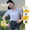Áo Sơ Mi Nữ Trắng Cộc Tay Cao Cấp MQ Boutique - Giảm 21% Chỉ Còn 165.700đ