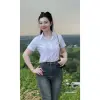 Áo Sơ Mi Nữ Trắng Cộc Tay Cao Cấp MQ Boutique - Giảm 21% Chỉ Còn 165.700đ 3