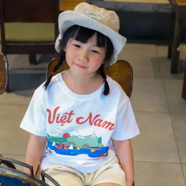 Áo Thun Du Lịch Trẻ Em Vũng Tàu Funny Bunny - Áo Phông Mùa Hè Cho Bé Trai Gái Đi Biển 5 Áo Thun Du Lịch Trẻ Em Vũng Tàu Funny Bunny - Áo Phông Mùa Hè Cho Bé Trai Gái Đi Biển 5