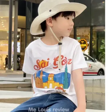 Áo Thun Du Lịch Trẻ Em Vũng Tàu Funny Bunny - Áo Phông Mùa Hè Cho Bé Trai Gái Đi Biển 6 Áo Thun Du Lịch Trẻ Em Vũng Tàu Funny Bunny - Áo Phông Mùa Hè Cho Bé Trai Gái Đi Biển 6
