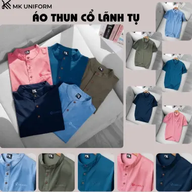 Áo Thun Nam Cổ Lãnh Tụ, Polo cá sấu cotton trơn BASIC Nam Tính, Sang Trọng, Thanh Lịch PMK1 9 Áo Thun Nam Cổ Lãnh Tụ, Polo cá sấu cotton trơn BASIC Nam Tính, Sang Trọng, Thanh Lịch PMK1 9