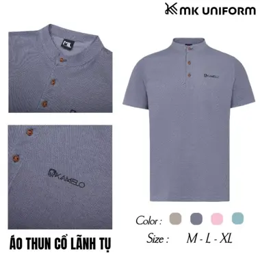 Áo Thun Nam Cổ Lãnh Tụ, Polo cá sấu cotton trơn BASIC Nam Tính, Sang Trọng, Thanh Lịch PMK1 10 Áo Thun Nam Cổ Lãnh Tụ, Polo cá sấu cotton trơn BASIC Nam Tính, Sang Trọng, Thanh Lịch PMK1 10
