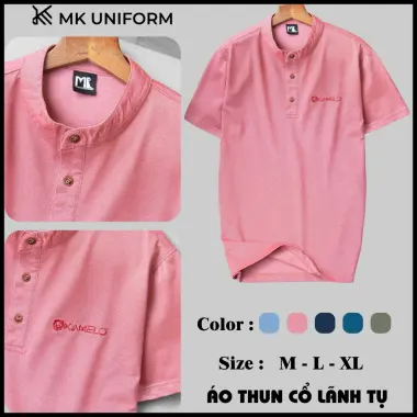 Áo Thun Nam Cổ Lãnh Tụ, Polo cá sấu cotton trơn BASIC Nam Tính, Sang Trọng, Thanh Lịch PMK1 16 Áo Thun Nam Cổ Lãnh Tụ, Polo cá sấu cotton trơn BASIC Nam Tính, Sang Trọng, Thanh Lịch PMK1 16