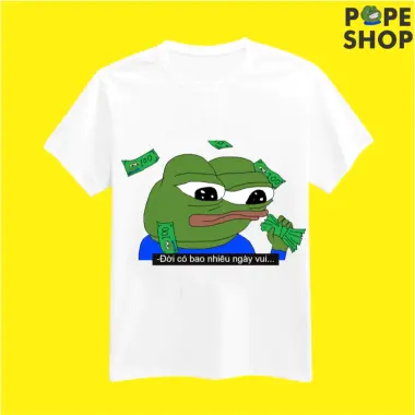 Áo Trend MeMe Hài Hước Bựa Nam Nữ Unisex, Áo hình pepe shop hài hước cute theo yêu cầu 16