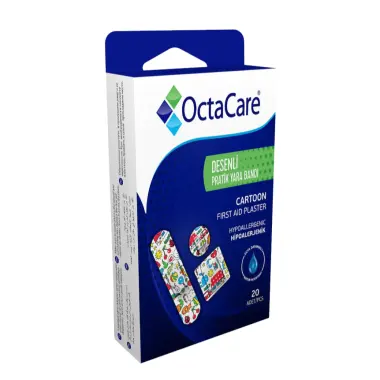 Băng Dán Sơ Cứu Y Tế OctaMed Hoạt Hình, Đa Dạng Kích Thước, Không Kích Ứng, Chịu Nước, Hộp 20 Miếng 13 Băng Dán Sơ Cứu Y Tế OctaMed Hoạt Hình, Đa Dạng Kích Thước, Không Kích Ứng, Chịu Nước, Hộp 20 Miếng 13
