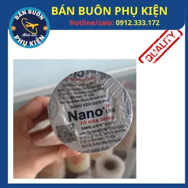 Băng Dính Điện NANO Siêu Dai 20 Năm Tô Ngã Dũng - Giá Shock Chỉ 9800đ 3 Băng Dính Điện NANO Siêu Dai 20 Năm Tô Ngã Dũng - Giá Shock Chỉ 9800đ 3