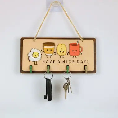 Bảng Gỗ Móc Khóa Decor Phòng Ngủ Phòng Khách Giá Rẻ Chỉ 67320đ - Bách Mộc 19 Bảng Gỗ Móc Khóa Decor Phòng Ngủ Phòng Khách Giá Rẻ Chỉ 67320đ - Bách Mộc 19