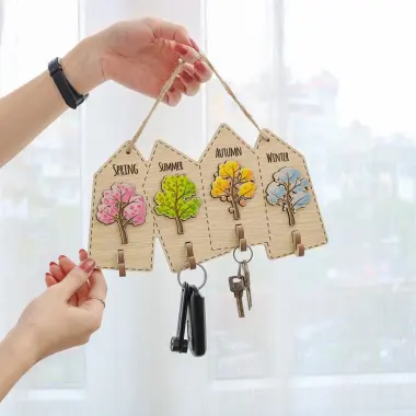 Bảng Gỗ Móc Khóa Decor Phòng Ngủ Phòng Khách Giá Rẻ Chỉ 67320đ - Bách Mộc 22 Bảng Gỗ Móc Khóa Decor Phòng Ngủ Phòng Khách Giá Rẻ Chỉ 67320đ - Bách Mộc 22