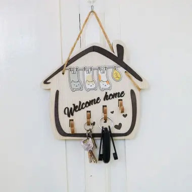 Bảng Gỗ Móc Khóa Decor Phòng Ngủ Phòng Khách Giá Rẻ Chỉ 67320đ - Bách Mộc 23 Bảng Gỗ Móc Khóa Decor Phòng Ngủ Phòng Khách Giá Rẻ Chỉ 67320đ - Bách Mộc 23