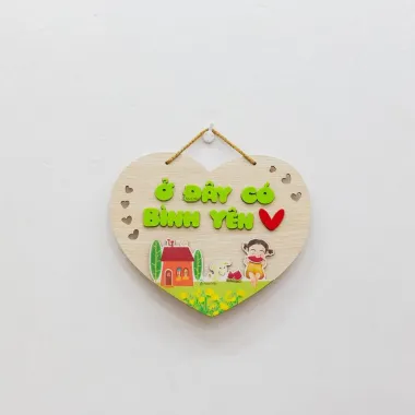 Bảng Gỗ Trang Trí Gia Đình Giá Rẻ Chỉ 60898 VND - Sản Xuất Tại Bách Mộc