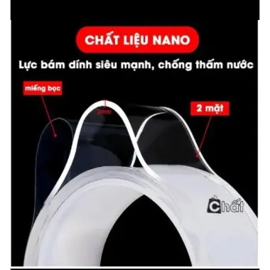 Băng Keo Trong Suốt Nano 2 Mặt Siêu Dính Chất Lượng Cao Giá Rẻ 5800đ 9 Băng Keo Trong Suốt Nano 2 Mặt Siêu Dính Chất Lượng Cao Giá Rẻ 5800đ 9