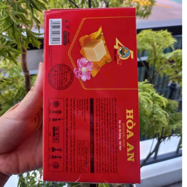 Hình ảnh sản phẩm Bánh Đậu Xanh Hòa An 200g Hải Dương Chính Hãng Giá 30.000đ - Bánh Đặc Sản Hà Nội