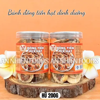 Bánh Đồng Tiền Hạt Dinh Dưỡng - Giảm Cân, Tiện Lợi 58.000đ - Mua Ngay! 5