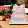 Bánh Kem Giả Đẹp Cực - Bánh Kem Nơ Trắng Giá Chỉ 84.000đ - Giảm Giá 108.360đ 5
