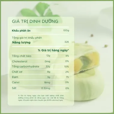 Bánh Mochi Đậu Xanh Matcha Thơm Ngon Giảm 11.040Đ - Mua Ngay 48K 6