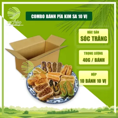 Bánh Pía Kim Sa Tân Huê Viên Sóc Trăng 10 Vị Mới Giảm Sốc 118k 5