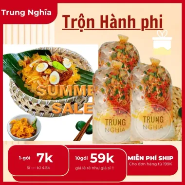 Bánh Tráng Trộn Hành Phi Trung Nghĩa Giảm Giá - 28.500đ Siêu Phẩm Ăn Vặt 1