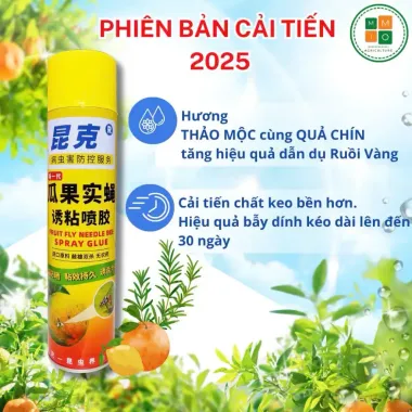 Bẫy ruồi vàng hiệu quả cho cây ăn trái - Giảm giá còn 139.900đ/chai 750ml 3 Bẫy ruồi vàng hiệu quả cho cây ăn trái - Giảm giá còn 139.900đ/chai 750ml 3