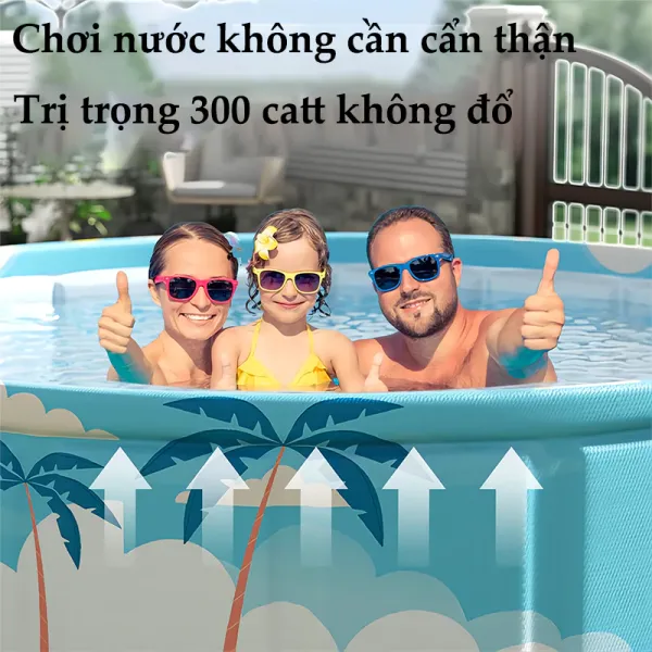 Cách lắp đặt và bảo quản bể bơi gấp gọn không cần bơm hơi – Hướng dẫn chi tiết cho người mới
