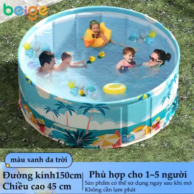 bể bơi trẻ em Beige,gấp gọn không cần lắp,5 KÍCH THƯỚC 1.6M→3M CHO GIA,3M CHO 4 TRẺ + 2 NGƯỜI LỚN 14 bể bơi trẻ em Beige,gấp gọn không cần lắp,5 KÍCH THƯỚC 1.6M→3M CHO GIA,3M CHO 4 TRẺ + 2 NGƯỜI LỚN 14