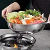 Bếp Cồn Inox Chắn Gió Cao Cấp - Nấu Lẩu, Du Lịch, Dã Ngoại Tiện Lợi Giá 56k 5
