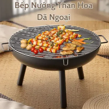 "Bếp Nướng Than Hoa Di Động Cao Cấp - Lò Nướng Dã Ngoại Giá Rẻ 669k" 1 "Bếp Nướng Than Hoa Di Động Cao Cấp - Lò Nướng Dã Ngoại Giá Rẻ 669k" 1