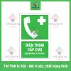 Biển báo điện thoại cấp cứu