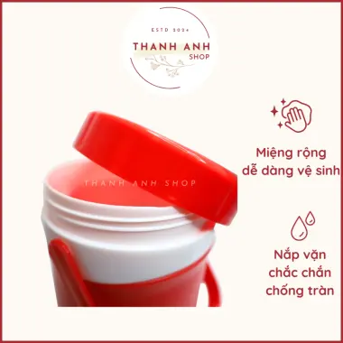 Bình giữ nhiệt, Ca đựng nước đá có quai xách BeCool cao cấp dung tích 1L, 1.5L, 2L Chấn Thuận Thành 3