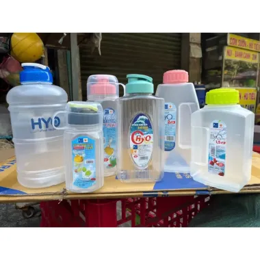 Bình Nhựa Đựng Nước Hyo - Giá Cực Sốc! 1L-2,2L, Giảm Còn 25.000Đ