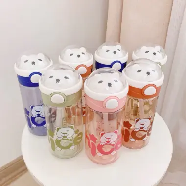 Bình Nước Cho Bé 550ML Chất Liệu An Toàn PP+PC Giá Rẻ Chỉ 58K 3