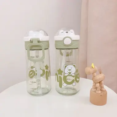 Bình Nước Cho Bé 550ML Chất Liệu An Toàn PP+PC Giá Rẻ Chỉ 58K 8