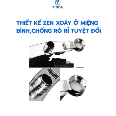Bình Tông Inox Đựng Rượu Nước Siêu Bền 0.25L-5L Du Lịch Dã Ngoại Tặng Túi Da 3