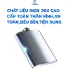 Bình Tông Inox Đựng Rượu Nước Siêu Bền 0.25L-5L Du Lịch Dã Ngoại Tặng Túi Da 4