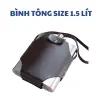 Bình Tông Inox Đựng Rượu Nước Siêu Bền 0.25L-5L Du Lịch Dã Ngoại Tặng Túi Da 13