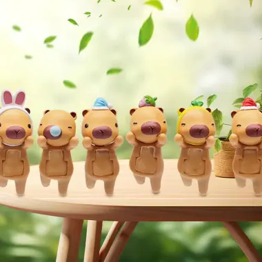 Blind Box Capybara - Túi Mù Mô Hình Thú Mini Ngẫu Nhiên Trang Trí Điện Thoại Ngẫu Nhiên May Mắn | Mido 10 Blind Box Capybara - Túi Mù Mô Hình Thú Mini Ngẫu Nhiên Trang Trí Điện Thoại Ngẫu Nhiên May Mắn | Mido 10