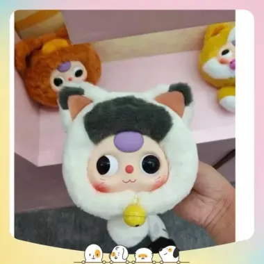 Blind Box Gấu Bông Baby Three Luckycat - Quà Tặng May Mắn Giá Rẻ 130k 5